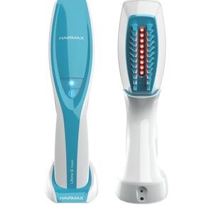 HairMax Laser Hair Growth Device in Blue and White